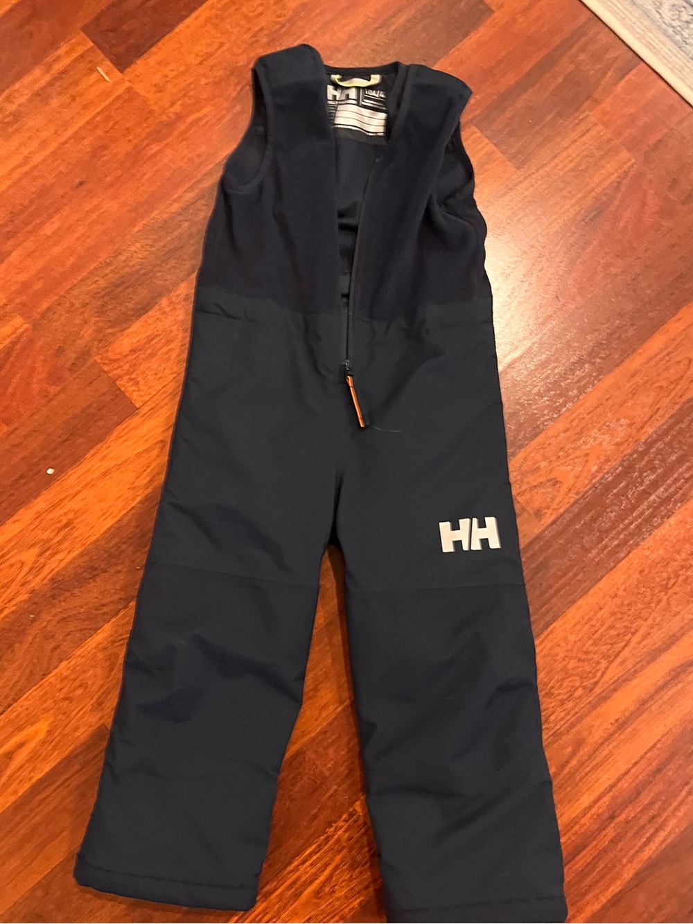 Helly Hansen Navy Kids Snow Overalls with HH Logo
